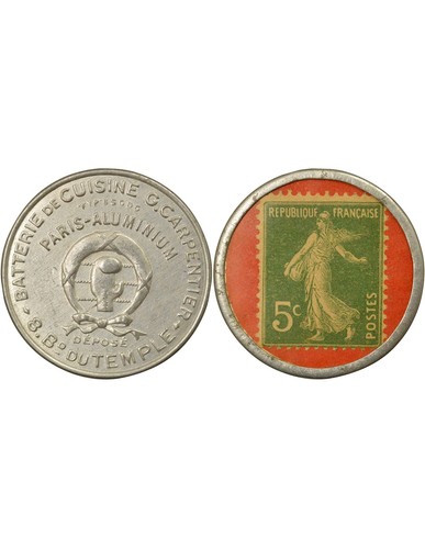 France timbre monnaie - monnaie, 5