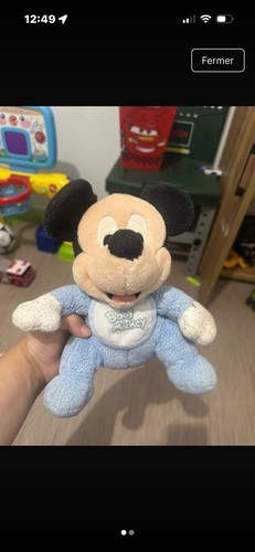 Peluche mickey enfant - mickey,