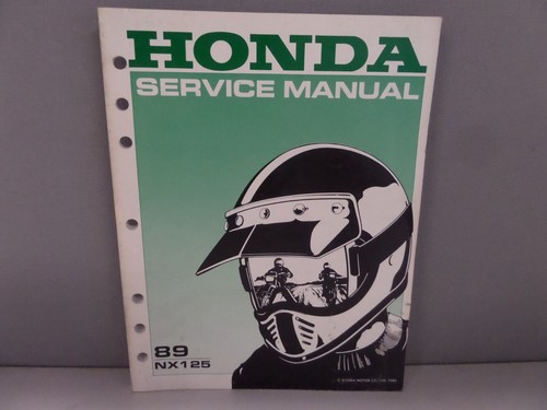 Honda factory service manual - honda,