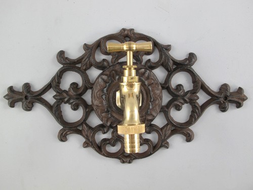 Plaque murale 16x30cm - plaque, fonte