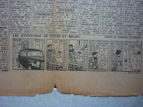 Tintin journal soir num - tintin,