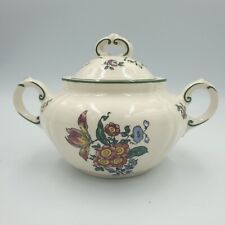 ANTIQUE CERAMIC SUGAR VILLEROY & BOCH ALT STRASSBURG OLD STRASBURG