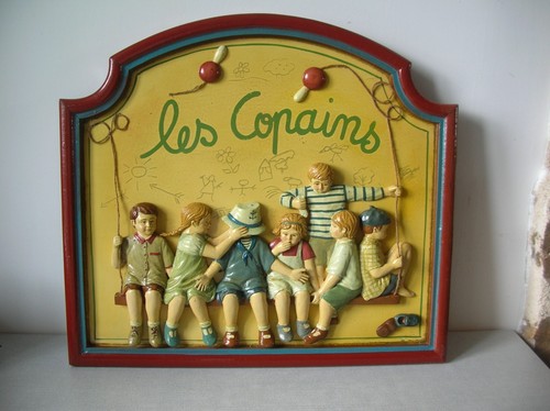 Cadre tableau les copains - cadre, en