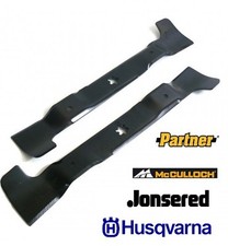 Jeu de Lames pour Tracteur Husqvarna Electrolux Partenaire Mc Culloch Ayp 97cm