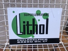 Ancienne plaque LITHOL -no