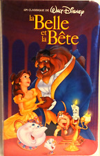 LA BELLE ET LA BÊTE Cassette VHS Version française Les Classiques de Disney
