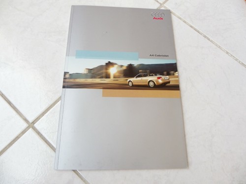 Audi cabriolet 2003 58p - 2003,
