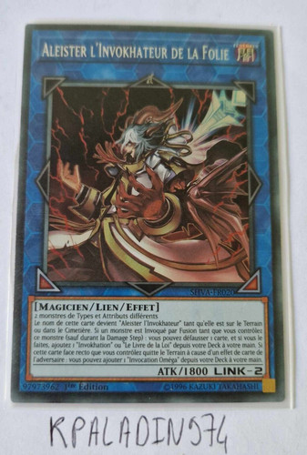 Carte aleister - yu-gi-oh!,