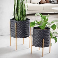 FineBuy Lot de 2 Pots de