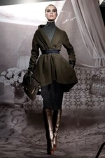 Lanvin..Hiver..France..2009..Alber Elbaz..A Wool Coat in Grey!