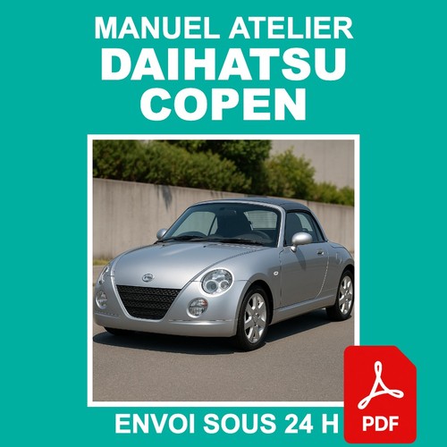 Manuel atelier daihatsu - manuel,