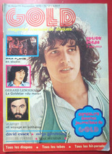 MAGAZINE "GOLD" N°2 - JULIEN CLERC - GERARD MANSET - GERARD LENORMAN