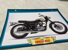 Kawasaki W650 1999 W 650 fiche carte moto passion collection Atlas