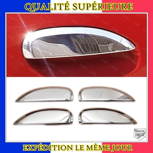 Chrome couvre poignees porte - poignees, 4