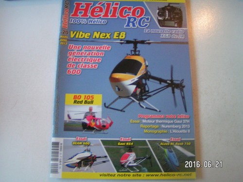 Hélico n 20 - rc, nx4