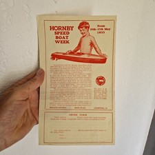 vedette HORNBY flyer ORIGINAL