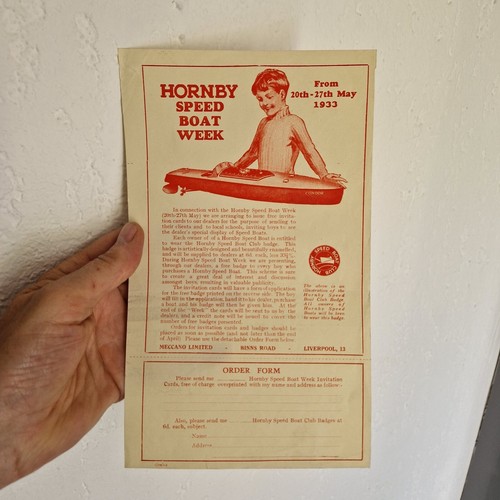 Vedette hornby flyer original - flyer,