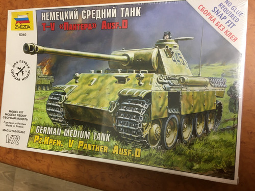 Maquette zvezda char - 1/72,,