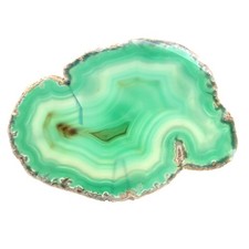 Agate du Brésil en section