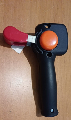 Poignée gaz orange - de,