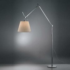 Artemide, Tolomeo Mega Terra On/Off Aluminium Parchemin 42, De Lucchi-Fassina