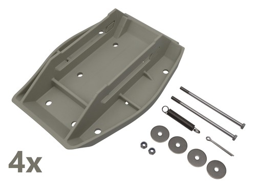 Plaques appui pour alko - plaques,