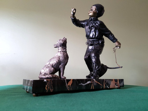 Sculpture régule début - début, xx