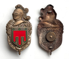 INSIGNE LGD LÉGION DE GENDARMERIE RÉGION AUVERGNE - DRAGO ROMAINVILLE OBSOLETE
