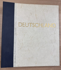 Vieil Album de timbre ALLEMAGNE avec toutes les feuilles SANS les timbres