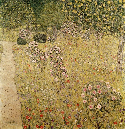 055 gustav klimt verger avec - verger,