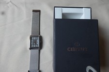 montre rectangle quartz certus