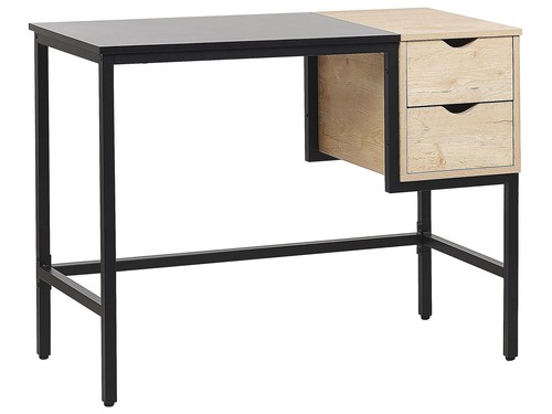 Beliani bureau tiroirs - beliani,