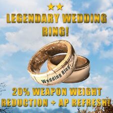 FALLOUT 76 [PC] ANY OF ALL 12 LEGENDARY WEDDING RINGS OF YOUR CHOICE