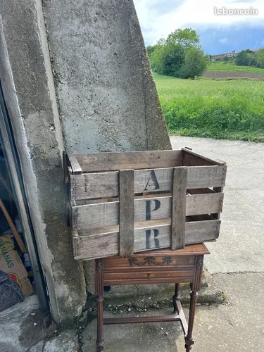 Caisse bois vintage - caisse,