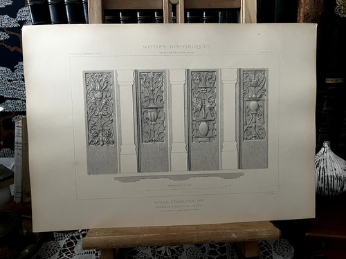 Panneaux lambris de - (ii), d'un