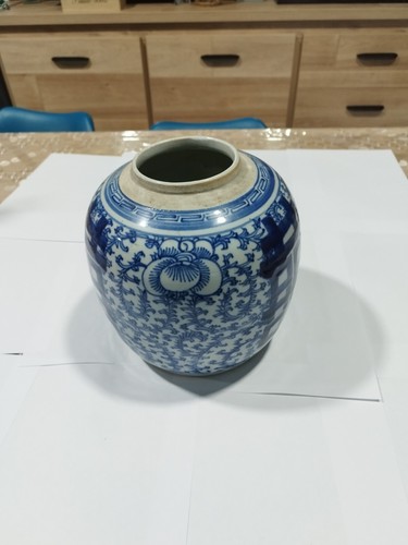 Rare vase pot bleu - rare, et