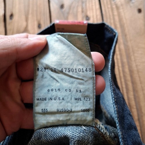 Levi 501 made in usa - made,
