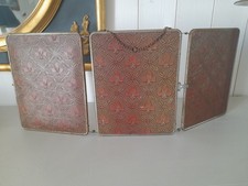 Miroir ancien triptyque de