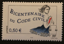 Timbre - FRANCE - Bicentenaire du code civil - 2004 - Neuf ** - YT3644