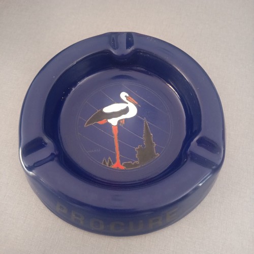 Ancien cendrier tole - ancien, en