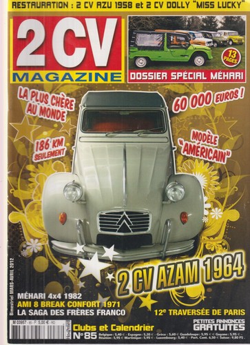 2cv magazine dossier - 2cv,