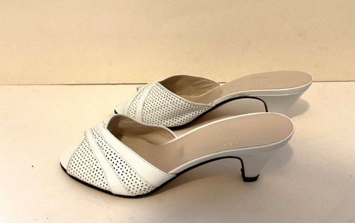 Sabot cuir blanc année - sabot,