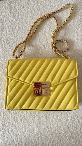 Sac porté épaule jaune