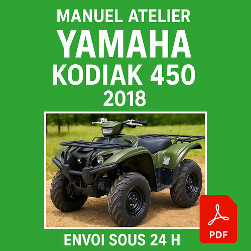 Manuel atelier yamaha 450 - atelier,
