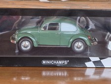 Minichamps 1983 Volkswagen Beetle 1200 Green VW 1:18 Scale Diecast Model Car