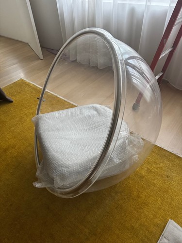 Hanging bubble chair - hanging,