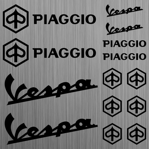 Piaggio vespa sticker - vespa, decal