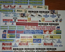 Décalcomanie CIJ norev dinky toys vintage Voiture CAMION pub 1/43 ancien jouet