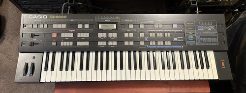 Casio 3000 vintage key - cz-3000, 61-key