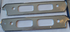 Chrome frame armrest front original BMW E9, 51411813555 + 51411813556, old stock